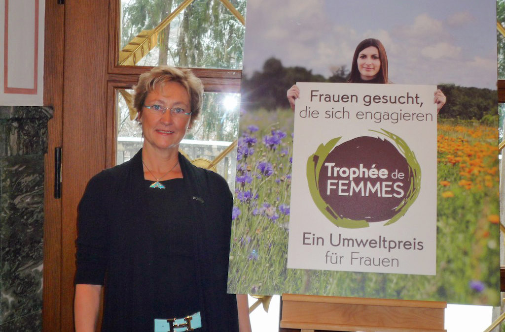 Andrea Steffen erhält Umweltpreis “Trophée de femmes”